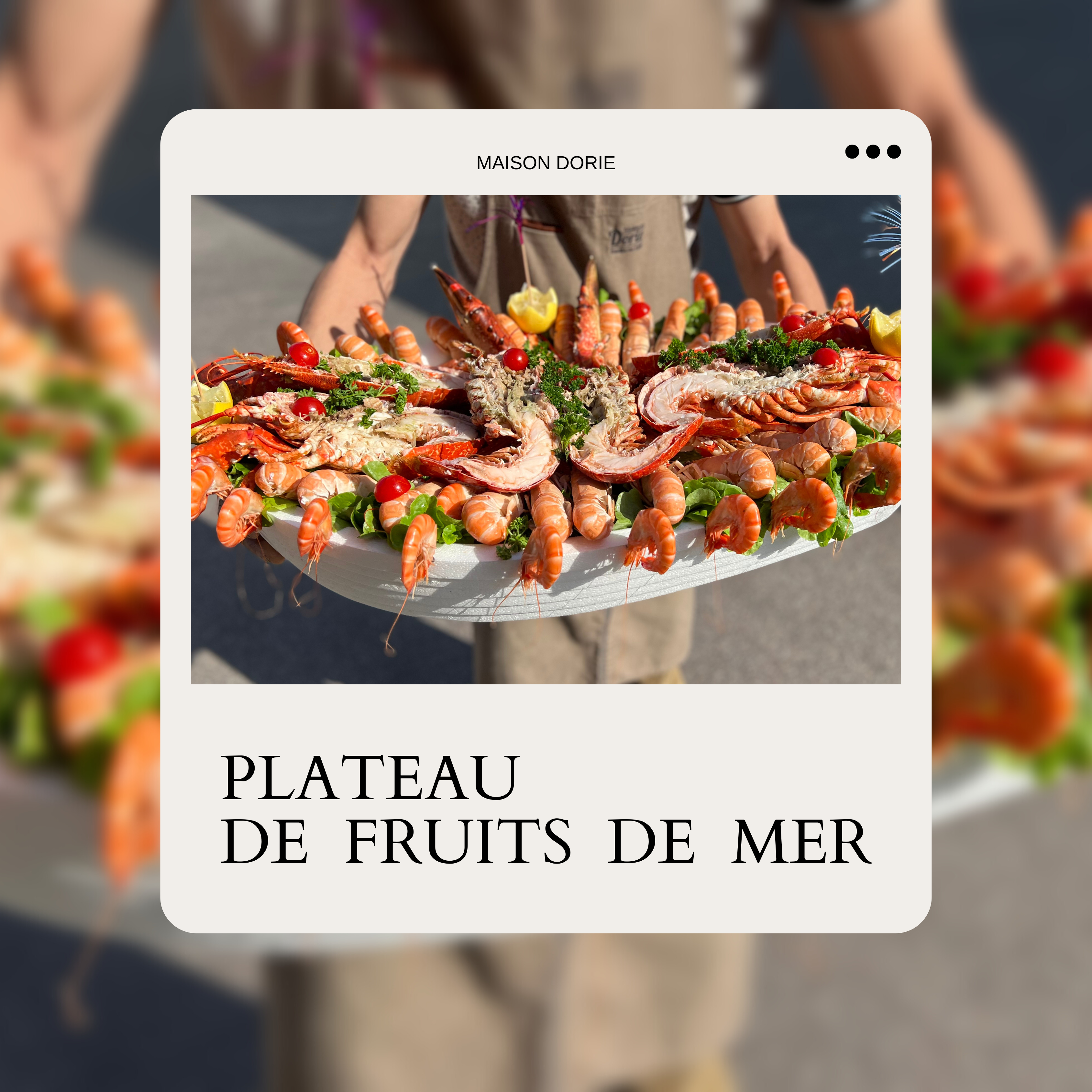 plateau de fruits de mer